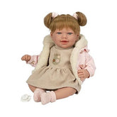 Muñeca Elegance Adi Beige con Mecanismo Risa 45cm